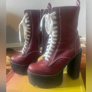 Current Mood. Low Nancy Platform Boots